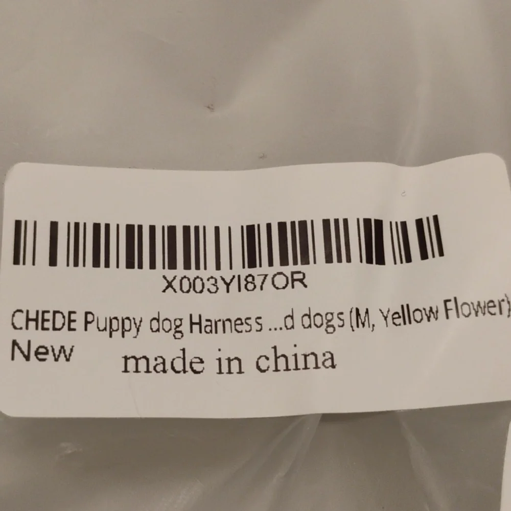 Medium dog harness and leash